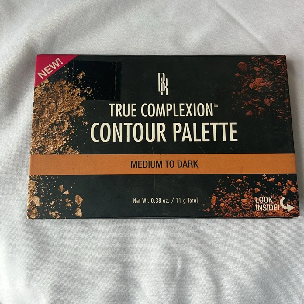 Medium to Dark Contour Palette Black Radiance Studio Makeup on the Go eye Pallet